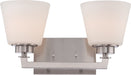 Nuvo Lighting - 60-5452 - Two Light Vanity - Mobili - Brushed Nickel