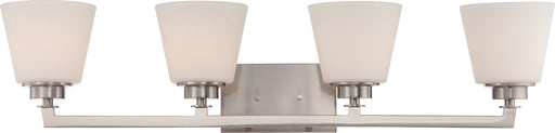 Nuvo Lighting - 60-5454 - Four Light Vanity - Mobili - Brushed Nickel