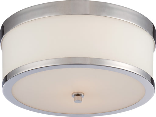 Nuvo Lighting - 60-5476 - Two Light Flush Mount - Celine - Polished Nickel