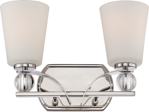 Nuvo Lighting - 60-5492 - Two Light Vanity - Connie - Polished Nickel