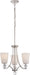Nuvo Lighting - 60-5496 - Three Light Chandelier - Connie - Polished Nickel