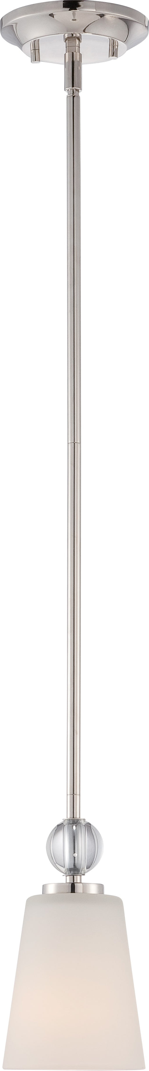 Nuvo Lighting - 60-5498 - One Light Mini Pendant - Connie - Polished Nickel