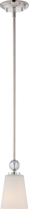 Nuvo Lighting - 60-5498 - One Light Mini Pendant - Connie - Polished Nickel