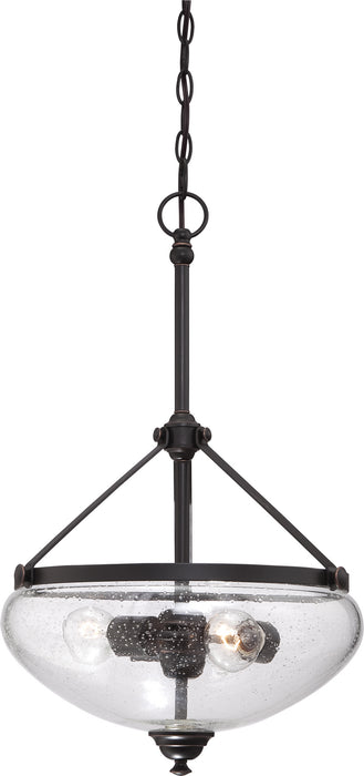 Nuvo Lighting - 60-5547 - Three Light Pendant - Laurel - Sudbury Bronze