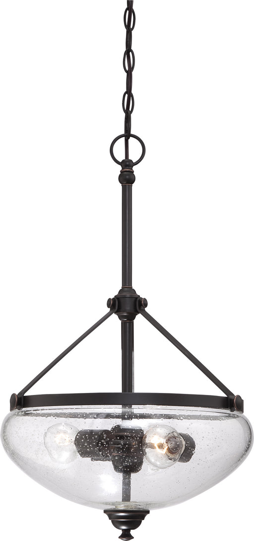 Nuvo Lighting - 60-5547 - Three Light Pendant - Laurel - Sudbury Bronze