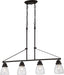 Nuvo Lighting - 60-5548 - Four Light Trestle - Laurel - Sudbury Bronze