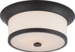 Nuvo Lighting - 60-5560 - Two Light Flush Mount - Mobili - Aged Bronze