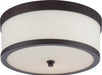 Nuvo Lighting - 60-5576 - Two Light Flush Mount - Celine - Venetian Bronze