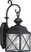 Nuvo Lighting - 60-5621 - One Light Wall Lantern - Wingate - Textured Black