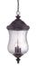 Acclaim Lighting - 39726BC - Three Light Hanging Lantern - Bellagio - Black Coral