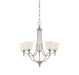 Savoy House - 1-1001-5-SN - Five Light Chandelier - Herndon - Satin Nickel