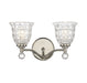 Savoy House - 8-880-2-109 - Two Light Bath Bar - Birone - Polished Nickel
