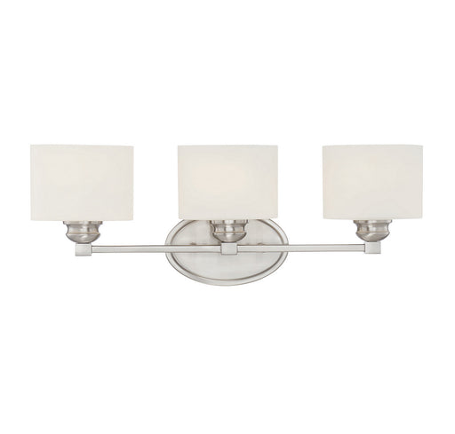 Savoy House - 8-890-3-SN - Three Light Bath Bar - Kane - Satin Nickel