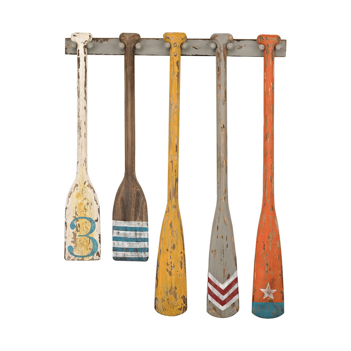 ELK Home - 351-10194 - Wall Art - Summer Oars - Multicolor