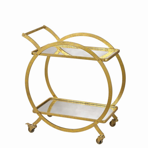 ELK Home - 351-10212 - Bar Cart - Ring - Gold