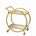 ELK Home - 351-10212 - Bar Cart - Ring - Gold