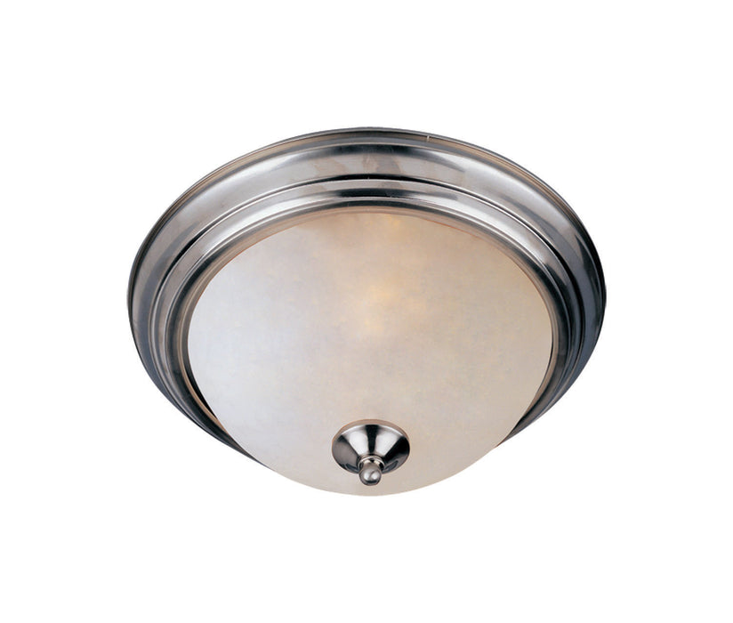 Maxim - 5849FTSN - Two Light Flush Mount - Essentials - 584x - Satin Nickel