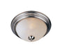 Maxim - 5849FTSN - Two Light Flush Mount - Essentials - 584x - Satin Nickel