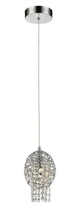 Z-Lite - 889CH-5MP - One Light Mini Pendant - Nabul - Chrome