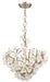 Corbett Lighting - 211-47-SGL - Six Light Chandelier - Lily - Enchanted Silver Leaf