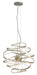 Corbett Lighting - 213-41-SL/SS - LED Chandelier - Calligraphy - Silver Leaf Polished Stainless