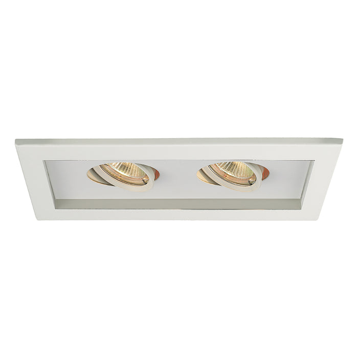 W.A.C. Lighting - MT-216-WT/WT - LED Trim - Mr16 Multiples - White/White