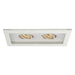 W.A.C. Lighting - MT-216-WT/WT - LED Trim - Mr16 Multiples - White/White