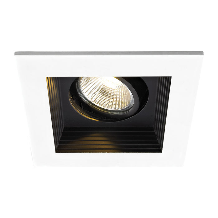 W.A.C. Lighting - MT-3LD111NA-F930BK - LED Single Light New Construction Housing with Trim and Light Engine - Mini Led Multiple Spots - Black