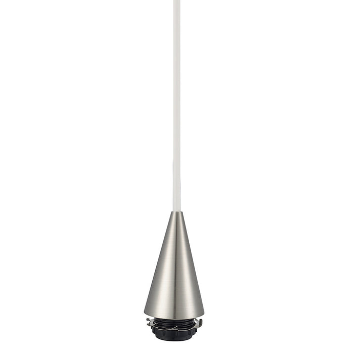W.A.C. Lighting - PLD-MO96-BN - Pendant Socket Set w/Monopoint - Brushed Nickel