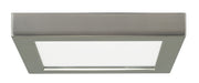Satco - S9333 - Flush Mount LED Fixture - Brushed Nickel