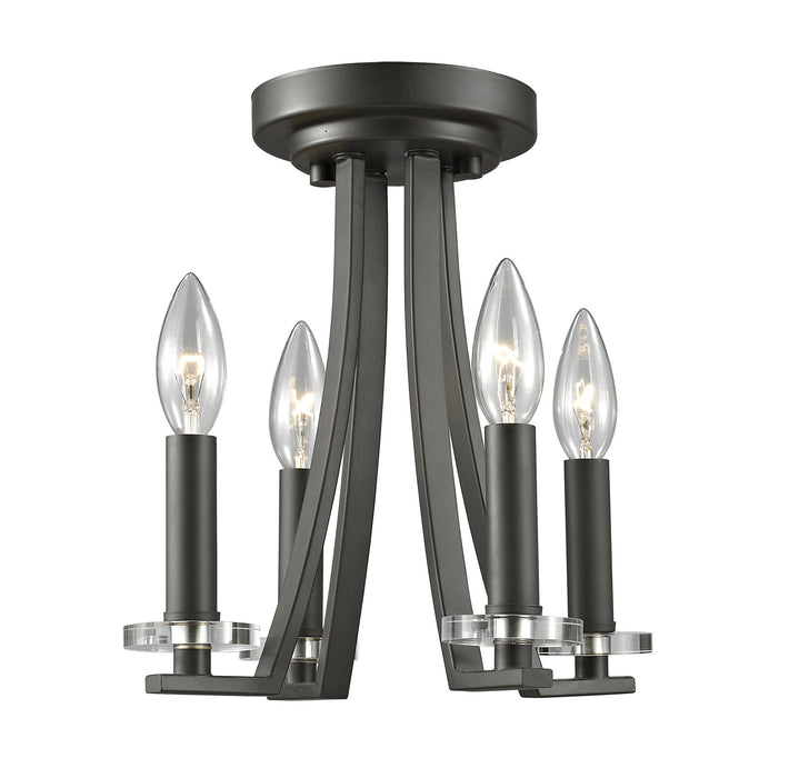 Z-Lite - 2010SF4-BRZ - Four Light Semi Flush Mount - Verona - Bronze