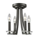 Z-Lite - 2010SF4-BRZ - Four Light Semi Flush Mount - Verona - Bronze