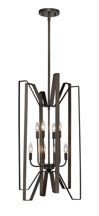 Z-Lite - 4000-8BRZ - Eight Light Pendant - Marsala - Bronze