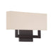 W.A.C. Lighting - WS-13115-BO - LED Wall Sconce - Manhattan - Brushed Bronze
