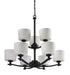 Z-Lite - 220-9 - Nine Light Chandelier - Arlington - Oil Rubbed Bronze