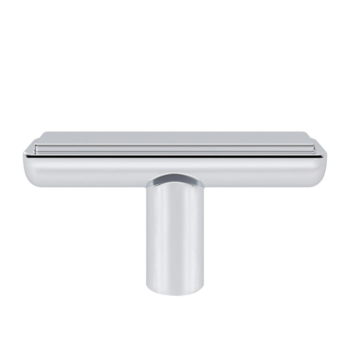 Atlas Finderne T-Knob 2 1/4 Inch Polished Chrome