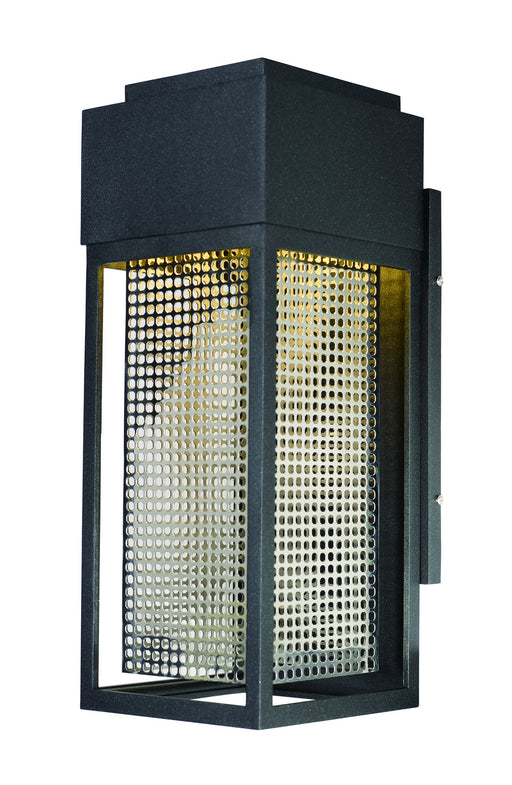Maxim - 53599GBKSST - LED Outdoor Wall Sconce - Townhouse - Galaxy Black / Stainless Steel
