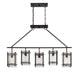 Savoy House - 1-3043-5-13 - Five Light Linear Chandelier - Glenwood - English Bronze