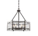 Savoy House - 7-3040-6-13 - Six Light Pendant - Glenwood - English Bronze