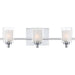 Quoizel - KLT8603CLED - Three Light Bath Fixture - Kolt - Polished Chrome