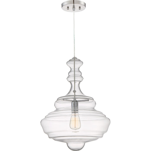 Quoizel - QF2046C - One Light Pendant - Morocco - Polished Chrome