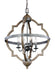 Generation Lighting. - 5124904-846 - Four Light Hall / Foyer Pendant - Socorro - Stardust