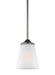 Generation Lighting. - 6124501-710 - One Light Mini-Pendant - Hanford - Bronze