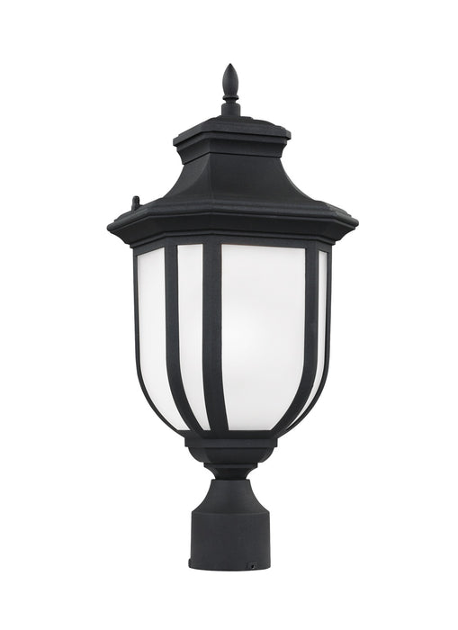 Generation Lighting. - 8236301-12 - One Light Outdoor Post Lantern - Childress - Black