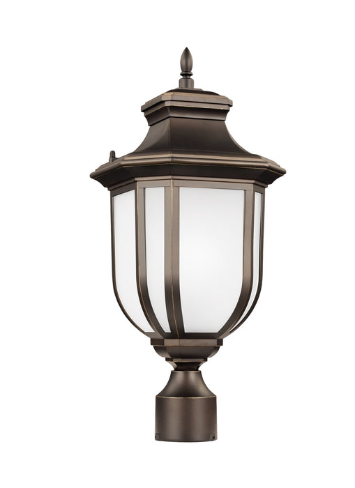 Generation Lighting. - 8236301-71 - One Light Outdoor Post Lantern - Childress - Antique Bronze