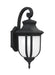 Generation Lighting. - 8736301-12 - One Light Outdoor Wall Lantern - Childress - Black