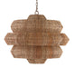 Currey and Company - 9859 - Nine Light Chandelier - Antibes - Natural/Khaki