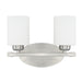 Capital Lighting - 115221BN-338 - Two Light Vanity - Dixon - Brushed Nickel