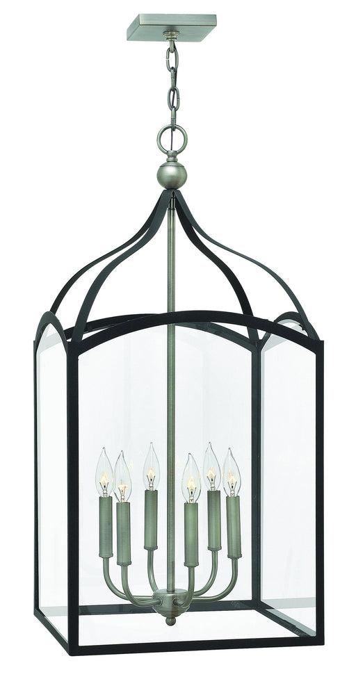 Hinkley - 3414DZ - LED Foyer Pendant - Clarendon - Aged Zinc