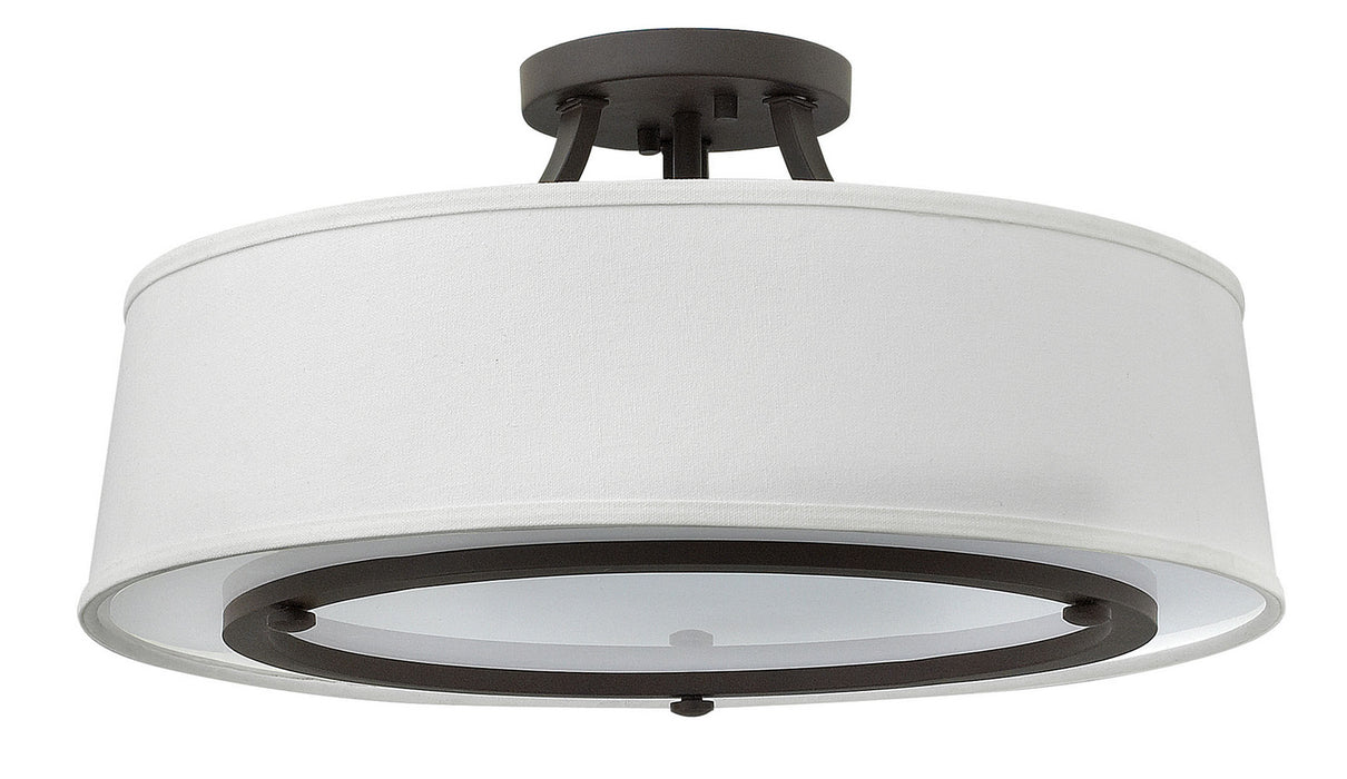 Hinkley - 3703KZ - LED Semi-Flush Mount - Harrison - Buckeye Bronze